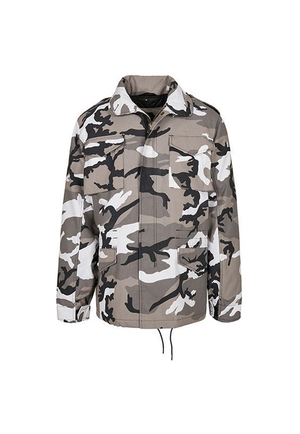 BUILD YOUR BRAND - Męska Kurtka Polowa M65 Standard Camo. Kolor: zielony, wielokolorowy, brązowy