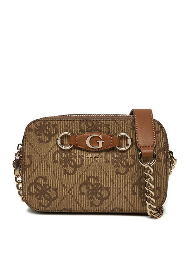 Guess Torebka HWOS86 54140 Brązowy. Kolor: brązowy. Materiał: skórzane