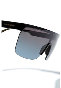 Hawkers okulary przeciwsłoneczne kolor czarny. Kształt: prostokątne. Kolor: czarny #5
