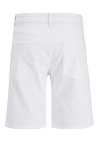 Jack & Jones Szorty materiałowe Rick Original 12290839 Biały Regular Fit. Kolor: biały. Materiał: bawełna #7