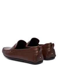 TOMMY HILFIGER - Tommy Hilfiger Mokasyny Core Hilfiger Leather Driver FM0FM05790 Brązowy. Kolor: brązowy. Materiał: skóra #4