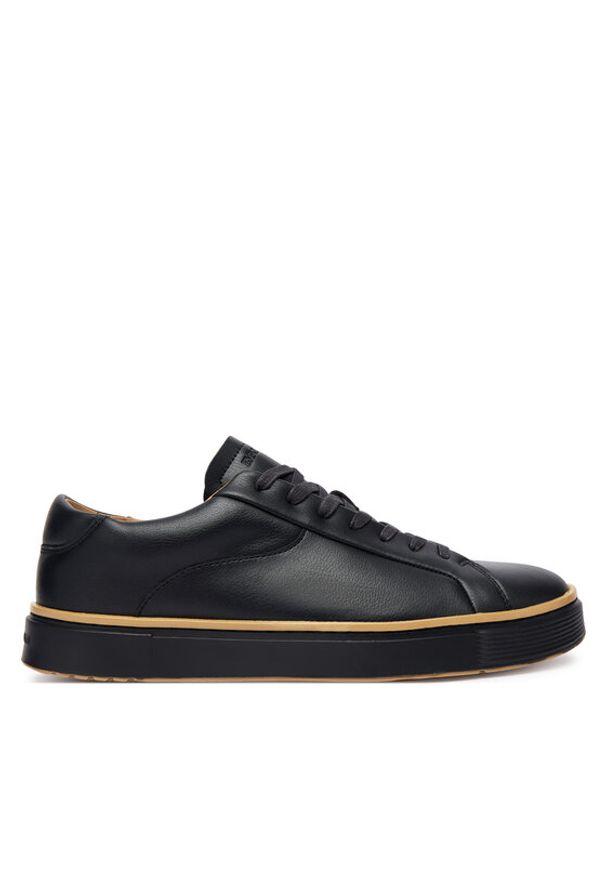 Emporio Armani Sneakersy EM003081 AF18228 UC001 Czarny. Kolor: czarny. Materiał: skóra
