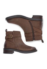 Lasocki Botki CEO-WI23-JIA-03 Brązowy. Kolor: brązowy. Materiał: nubuk, skóra #5