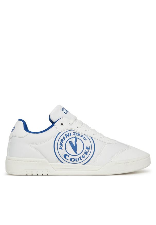 Versace Jeans Couture Sneakersy 78YA3SD1 Biały. Kolor: biały. Materiał: materiał