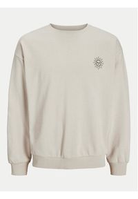 Jack & Jones Bluza Jackie 12272482 Beżowy Relaxed Fit. Kolor: beżowy. Materiał: syntetyk, bawełna #3