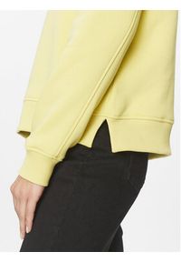 Calvin Klein Jeans Bluza J20J221339 Żółty Regular Fit. Kolor: żółty. Materiał: syntetyk