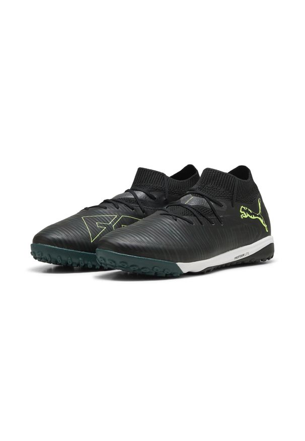 Puma - Buty piłkarskie unisex FUTURE 8 PRO Cage PUMA. Kolor: czarny, zielony, wielokolorowy, żółty. Sport: piłka nożna