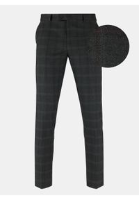 Pako Lorente - PAKO LORENTE – Spodnie męskie garniturowe PACO PPLM9-6G-231-Z. Materiał: poliester, wełna. Wzór: kratka. Styl: elegancki