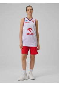4f - 4F Koszulka meczowa replika domowa z sezonu 2025/26 damska 4F x Wisła Kraków - biała 3XL. Kolor: biały. Materiał: materiał. Wzór: nadruk. Sport: fitness #2