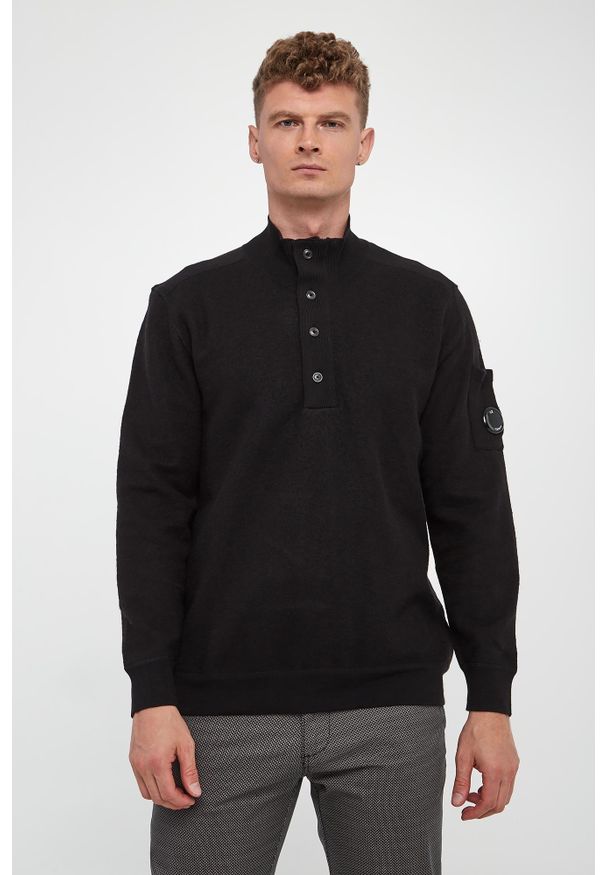 C.P. Company - Sweter męski wełniany C.P. COMPANY. Materiał: wełna