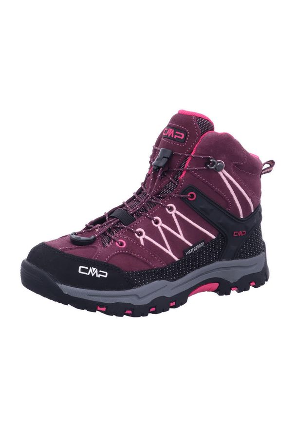 Buty trekkingowe dziecięce CMP Rigel Mid Wp. Kolor: czerwony, wielokolorowy, brązowy