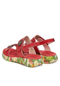 Laura Vita Sandały Sanao 53 Czerwony. Kolor: czerwony. Materiał: skóra #2