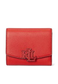 Lauren Ralph Lauren - Mały Portfel Damski LAUREN RALPH LAUREN. Kolor: czerwony