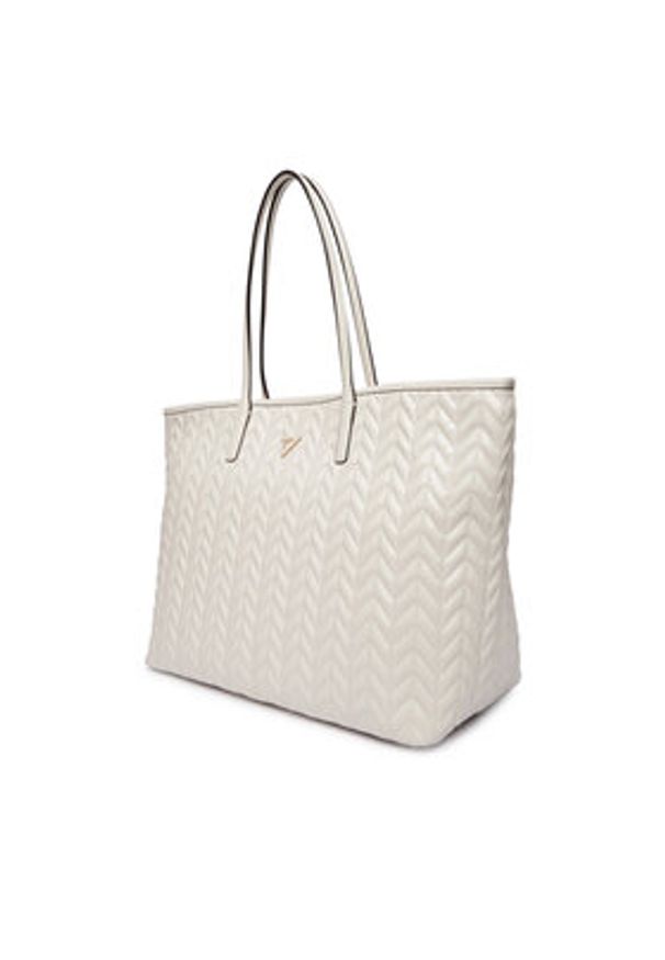 Guess Torebka Cheryl HWTQ97 20240 Kremowy. Kolor: kremowy. Materiał: skórzane