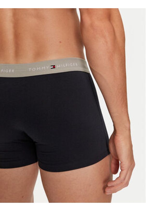 TOMMY HILFIGER - Tommy Hilfiger Komplet 5 par bokserek UM0UM03061 Czarny. Kolor: czarny. Materiał: bawełna