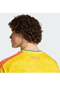 Adidas - adidas Koszulka techniczna Colombia 26 Home Replica JL6972 Żółty Slim Fit. Kolor: żółty. Materiał: syntetyk #2