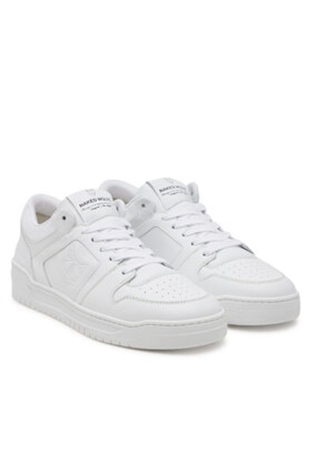 Naked Wolfe Sneakersy CM-01 Biały. Kolor: biały. Materiał: skóra