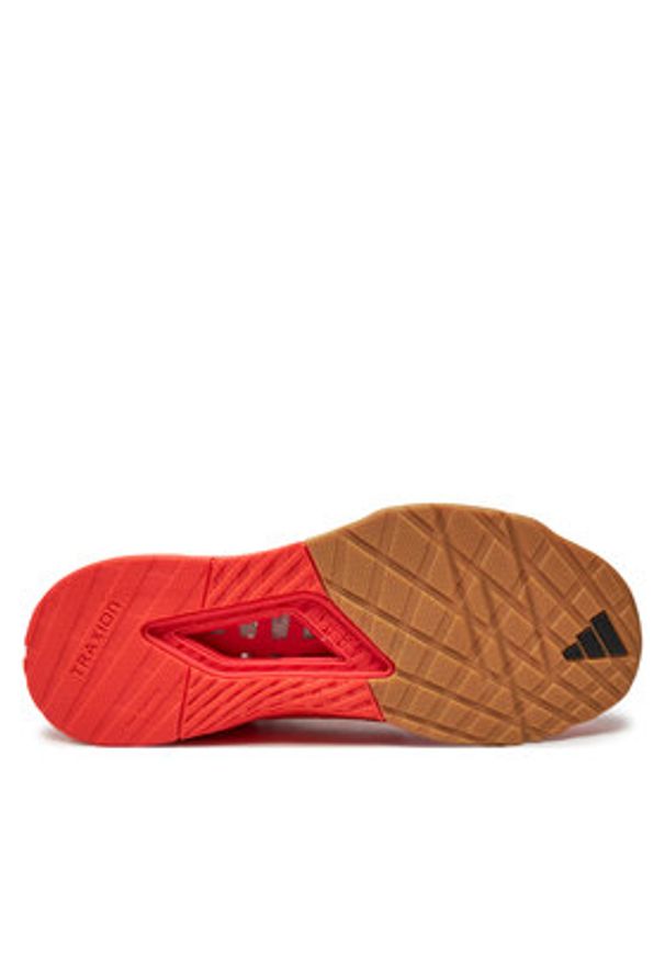 Adidas - adidas Buty na siłownię Dropset 3 ID8629 Czerwony. Kolor: czerwony. Materiał: mesh, materiał. Sport: fitness