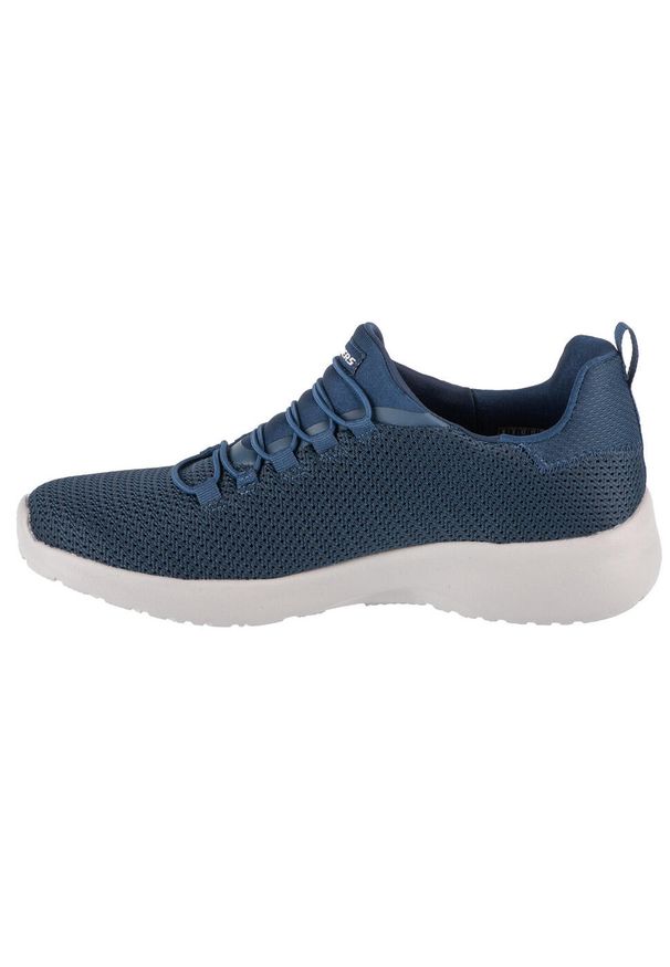 skechers - Buty do chodzenia męskie Skechers Dynamight. Kolor: niebieski, wielokolorowy. Sport: turystyka piesza