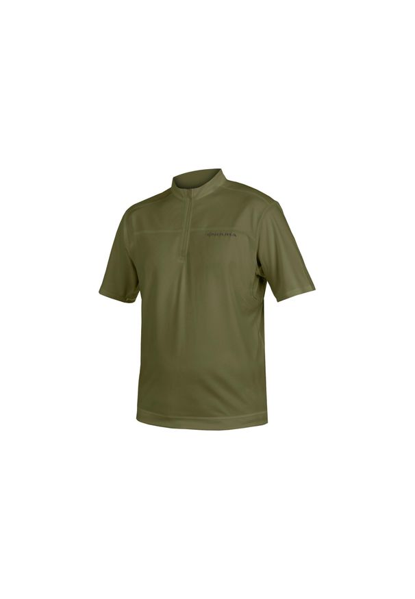 ENDURA - Koszulka rowerowa męska Endura Hummvee II S/S. Kolor: zielony. Sport: kolarstwo