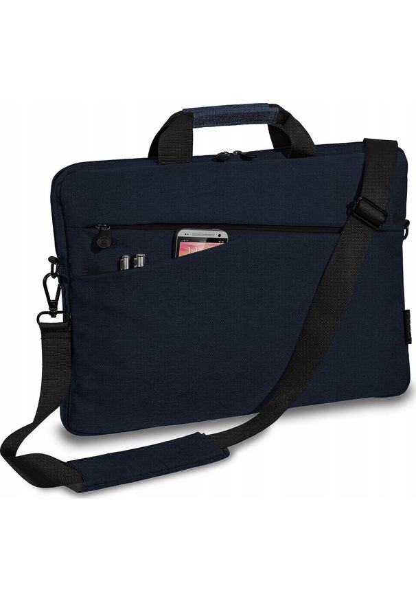 Torba Pedea PEDEA Notebooktasche "Fashion" bis 15,6" (39,6cm) blau/schwarz