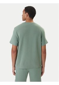 BOSS T-Shirt Waffle 50535891 Zielony Regular Fit. Kolor: zielony. Materiał: syntetyk, bawełna #3