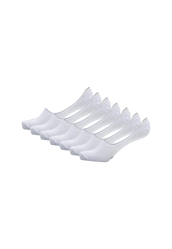 Zestaw 6-pak skarpetki stopki Hummel Chevron NO SHOW SOCKS. Kolor: biały