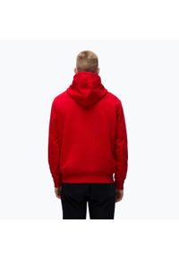 Bluza męska Napapijri B-Portalet Hooded. Kolor: czerwony