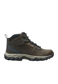 columbia - Columbia Buty Newton Ridge Plus Ii Wp 1594731231. Zapięcie: sznurówki. Kolor: brązowy, żółty, wielokolorowy. Materiał: skóra, materiał. Szerokość cholewki: normalna