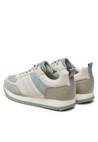 Calvin Klein Sneakersy Low Top Lace Up Mix HM0HM01495 Szary. Kolor: szary. Materiał: materiał #3