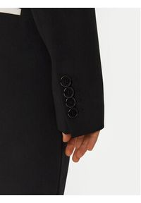 Karl Lagerfeld - KARL LAGERFELD Marynarka A1W14044 Biały Relaxed Fit. Typ kołnierza: dekolt w karo. Kolor: biały. Materiał: syntetyk #6