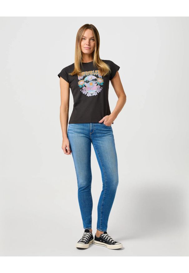 Wrangler - DAMSKIE SPODNIE WRANGLER SKINNY WHISPERING WAVES 112362298