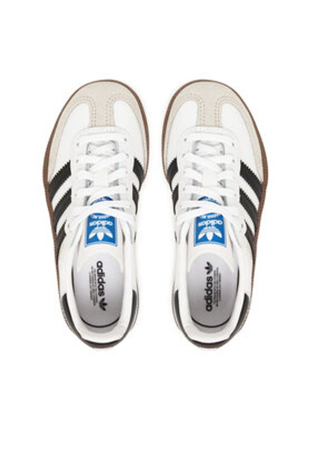 Adidas - adidas Sneakersy Samba Og IE3677 Biały. Kolor: biały. Materiał: skóra