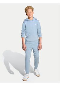 Adidas - adidas Spodnie dresowe JX2743 Błękitny Regular Fit. Kolor: niebieski. Materiał: bawełna #8