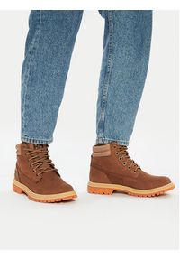 Helly Hansen Trapery Fremont 11445_760 Brązowy. Kolor: brązowy. Materiał: nubuk, skóra #2