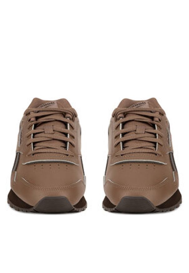 Reebok Sneakersy GLIDE 100221532 Brązowy. Kolor: brązowy. Materiał: skóra