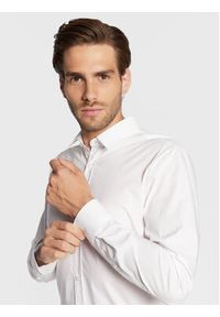 Hugo Koszula Elisha02 50479396 Biały Extra Slim Fit. Kolor: biały. Materiał: bawełna #3