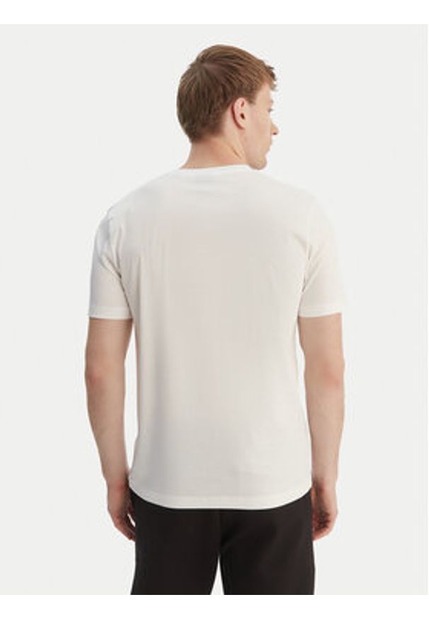 BOSS T-Shirt Spitir 70 50562696 Biały Regular Fit. Kolor: biały. Materiał: bawełna