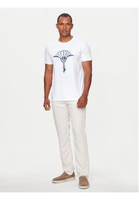 JOOP! T-Shirt 01Alerio 30042432 Biały Modern Fit. Kolor: biały. Materiał: bawełna