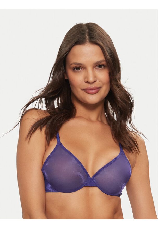 Gossard Biustonosz z fiszbiną 6271 Fioletowy. Kolor: fioletowy. Materiał: syntetyk