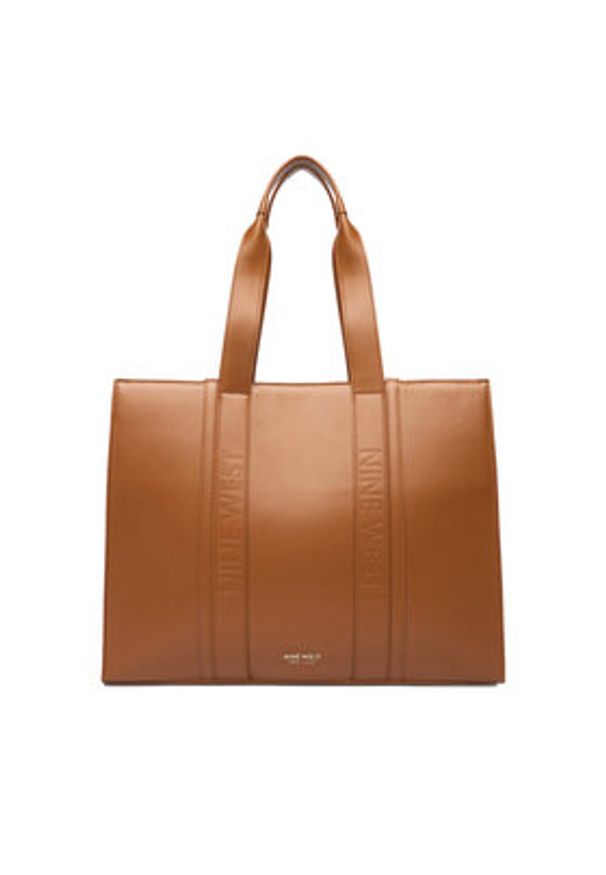 Nine West Torebka CEO-Ravina-LA374-4511 Brązowy. Kolor: brązowy