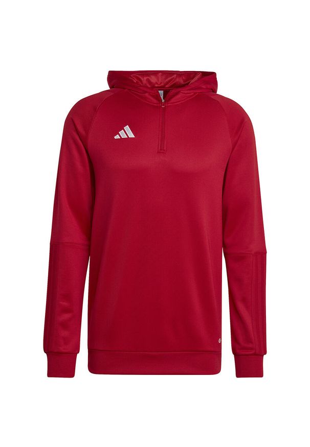 Adidas - Bluza męska adidas Tiro 23 Competition Hoodie. Kolor: czerwony