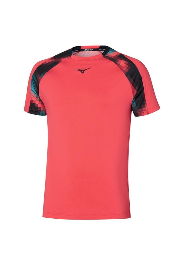 Camiseta Mizuno Frontier Shadow. Kolor: czerwony