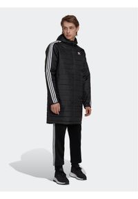 Adidas - adidas Kurtka puchowa HM2461 Czarny Regular Fit. Kolor: czarny. Materiał: syntetyk