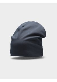 4f - Czapka zimowa chłopięca. Kolor: szary. Materiał: dzianina. Sezon: zima #2