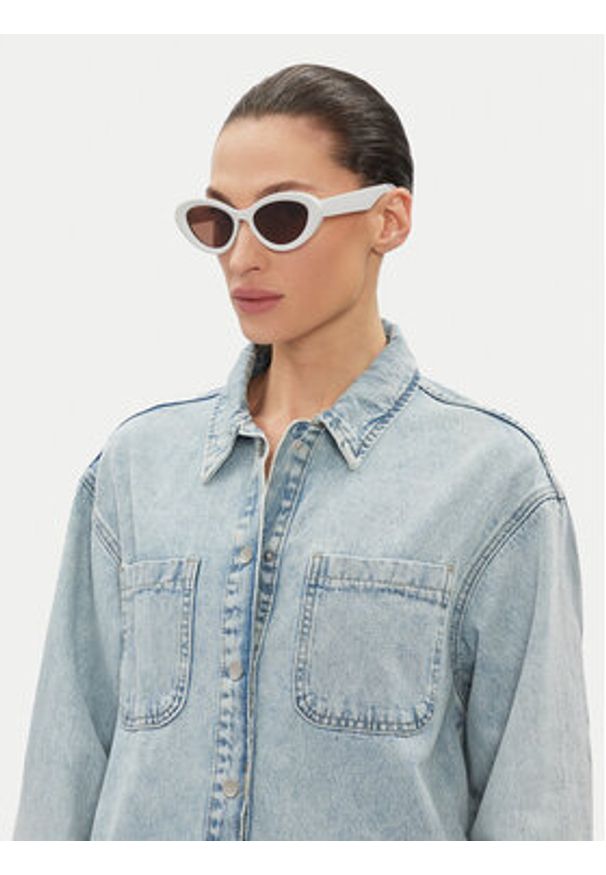 Jenny - JENNY Okulary przeciwsłoneczne 4WF-014-SS25 Biały. Kolor: biały
