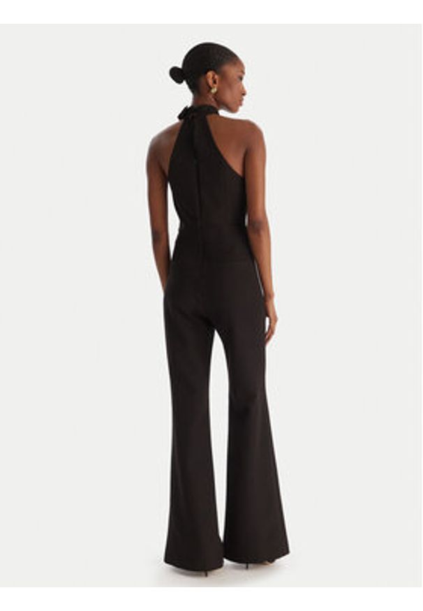 ACCESS FASHION Kombinezon 54-5503-168 Czarny Slim Fit. Kolor: czarny. Materiał: syntetyk