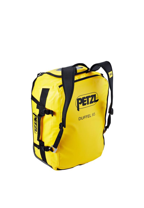 PETZL - Worek transportowy Petzl Duffel 65L - yellow. Kolor: żółty