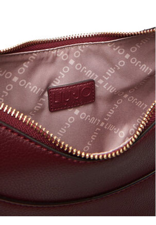 Liu Jo Torebka M Hobo AF5251 E0058 Bordowy. Kolor: czerwony. Materiał: skórzane