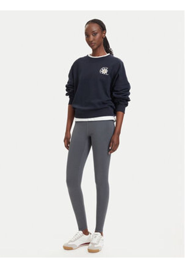 BOSS Bluza C Ever 6 50567113 Granatowy Oversize. Kolor: niebieski. Materiał: bawełna